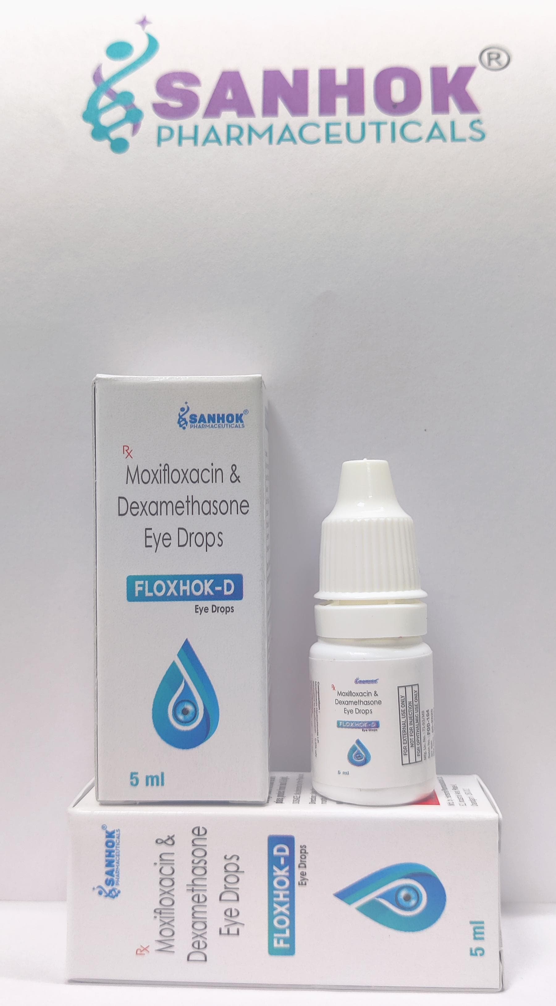 FLOXHOK-D Eye Drops